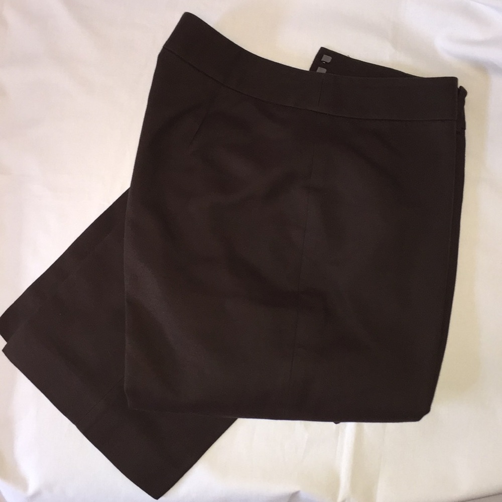Ann Taylor Dark Brown Slacks 2